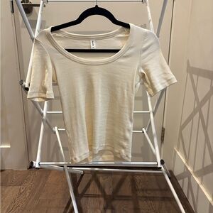 Kotn Fitted White Tee